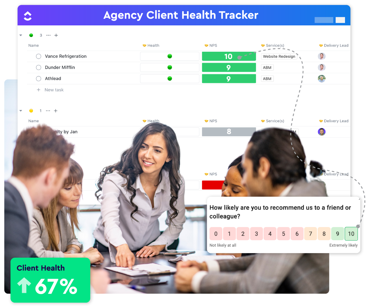 Agency Health Tracker