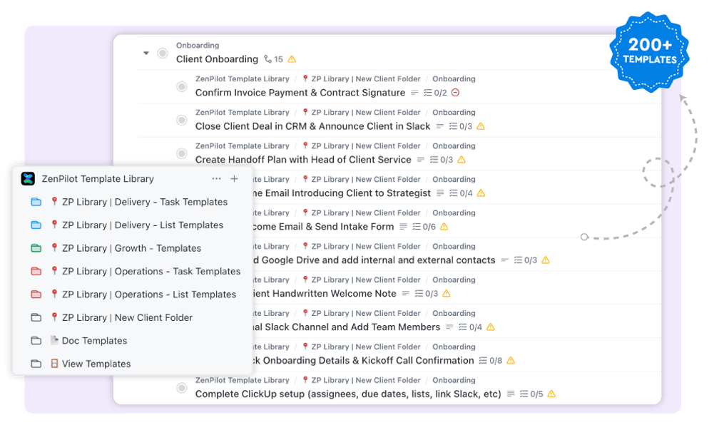 Process Templates in ClickUp