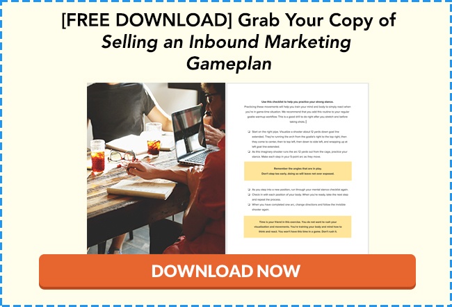 Selling an Inbound Marketing GamePlan