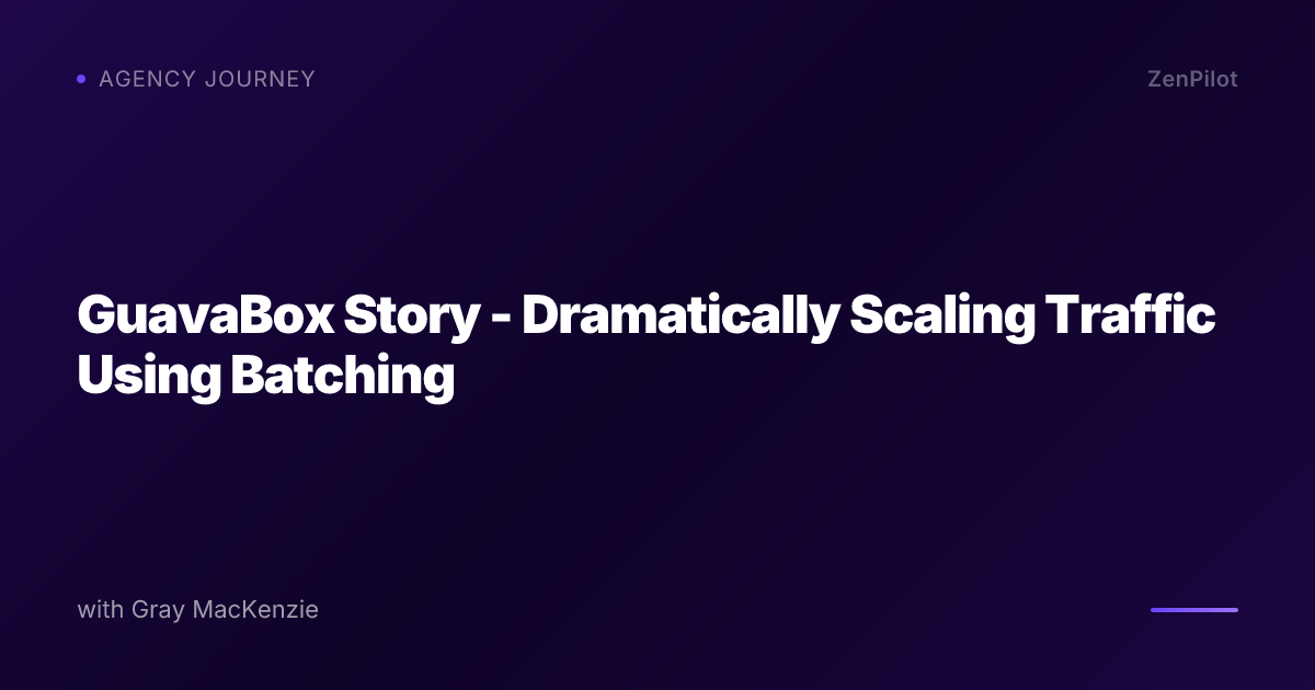 GuavaBox Story - Dramatically Scaling Traffic Using Batching